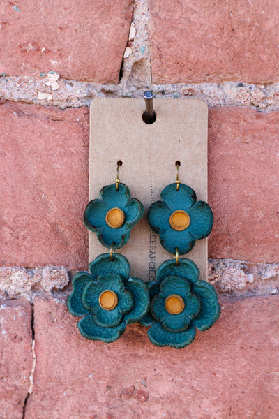 Double Flower Earrings
