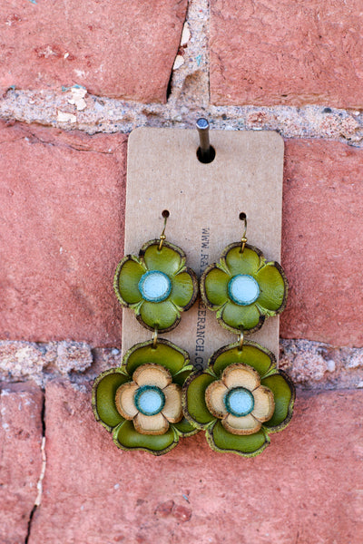 Double Flower Earrings