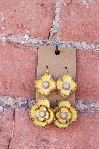 Double Flower Earrings