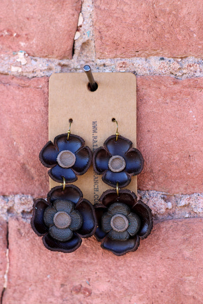 Double Flower Earrings