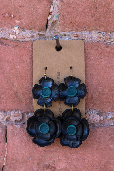 Double Flower Earrings