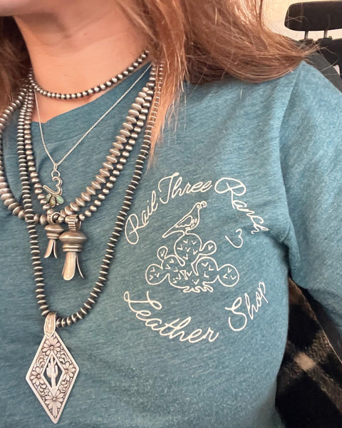 'RTR Leather Shop' Tee - XS & 2XL